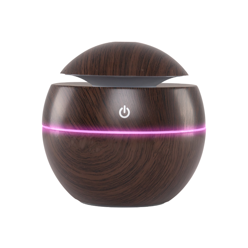 Aroma diffuser luchtbevochtiger spa 16 donker hout 130ml