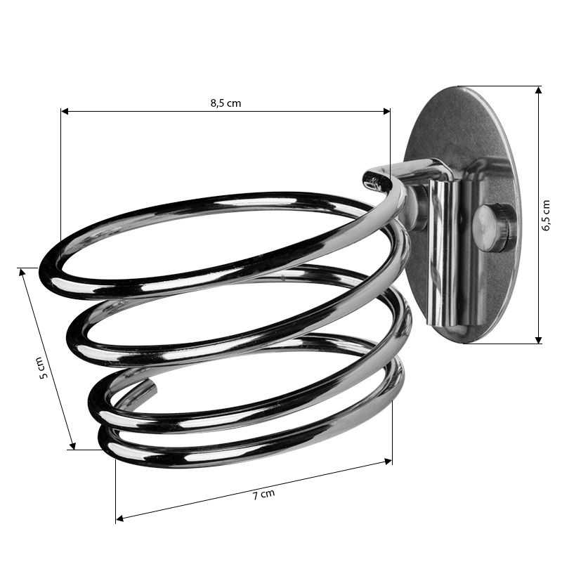 Föhnhouder voor wandmontage fx24