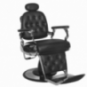 Gabbiano kappersstoel francesco zwart