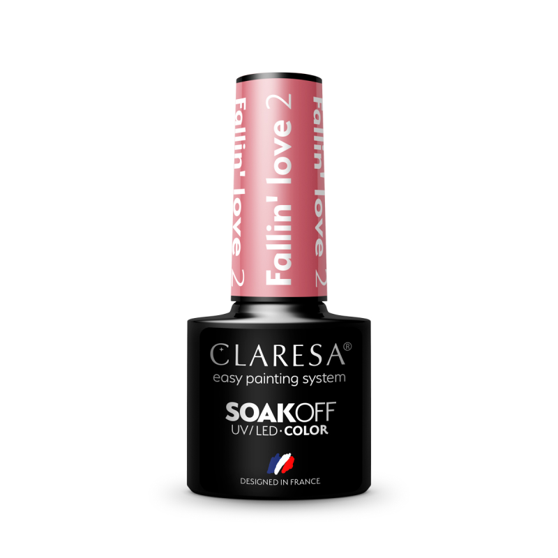 CLARESA Hybride nagellak FALLIN "LOVE 2 -5g