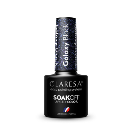 CLARESA Gelpolish Galaxy Zwart 5g