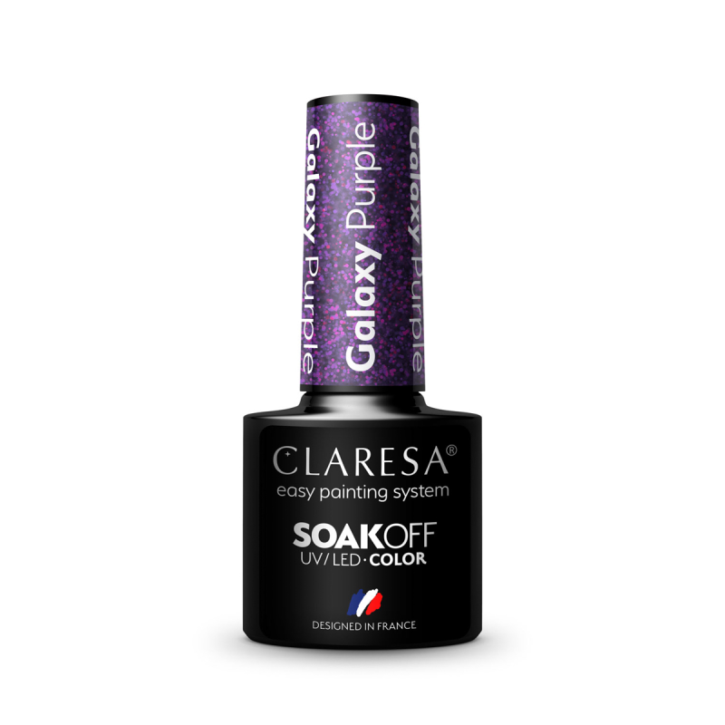 CLARESA Hybride nagellak Galaxy paars 5g