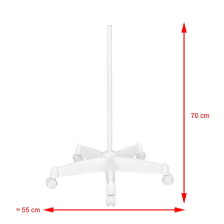Moonlight 8012/5 "witte LED loeplamp met statief