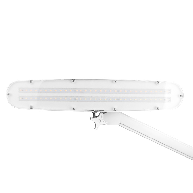 Elegante LED werkplaatslamp 801st standaard wit bankschroef