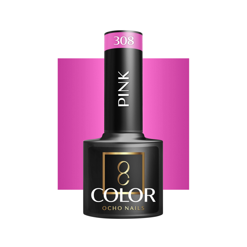 OCHO NAILS Hybrid nagellak roze 308 -5 g