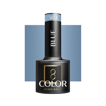 OCHO NAILS Hybrid nagellak blauw 504 -5 g