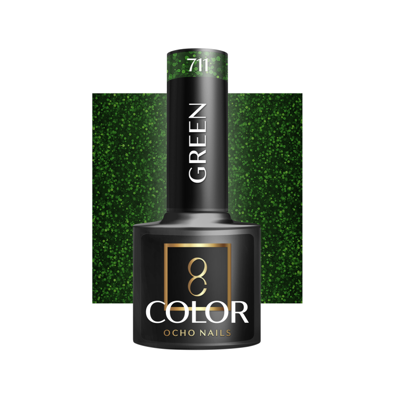 OCHO NAILS Hybrid nagellak groen 711 -5 g