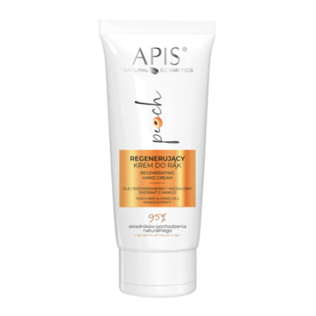 Apis Regenererende handcrème met perzik- en amandelolie en mango-extract 50 ml.