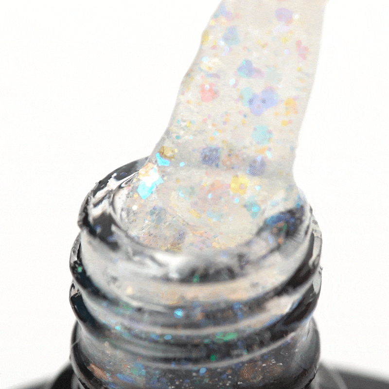 OCHO NAILS Hybride nagellak glitter G01 -5 g