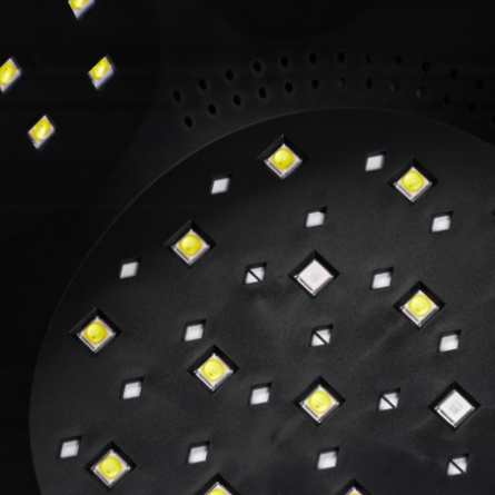 Ocho Nails 8 LED UV-lamp zwart 84W