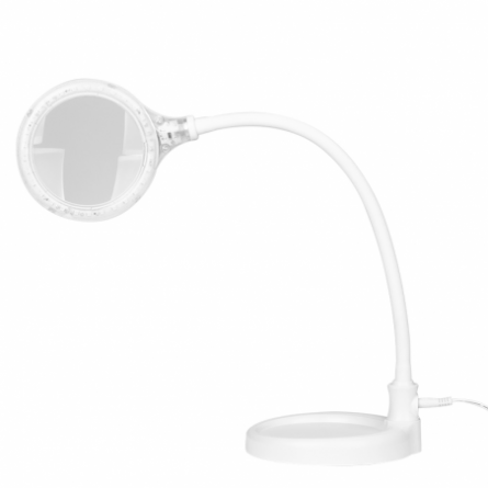 Elegante 2014-2r 30 led loeplamp smd 5d met een standaard en een clip op het bureau