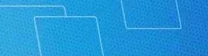Baner w kolorze niebieskim